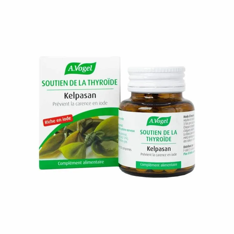 A.Vogel Franța Kelpasan Thyroid Support 150 comprimate — preț și oferte