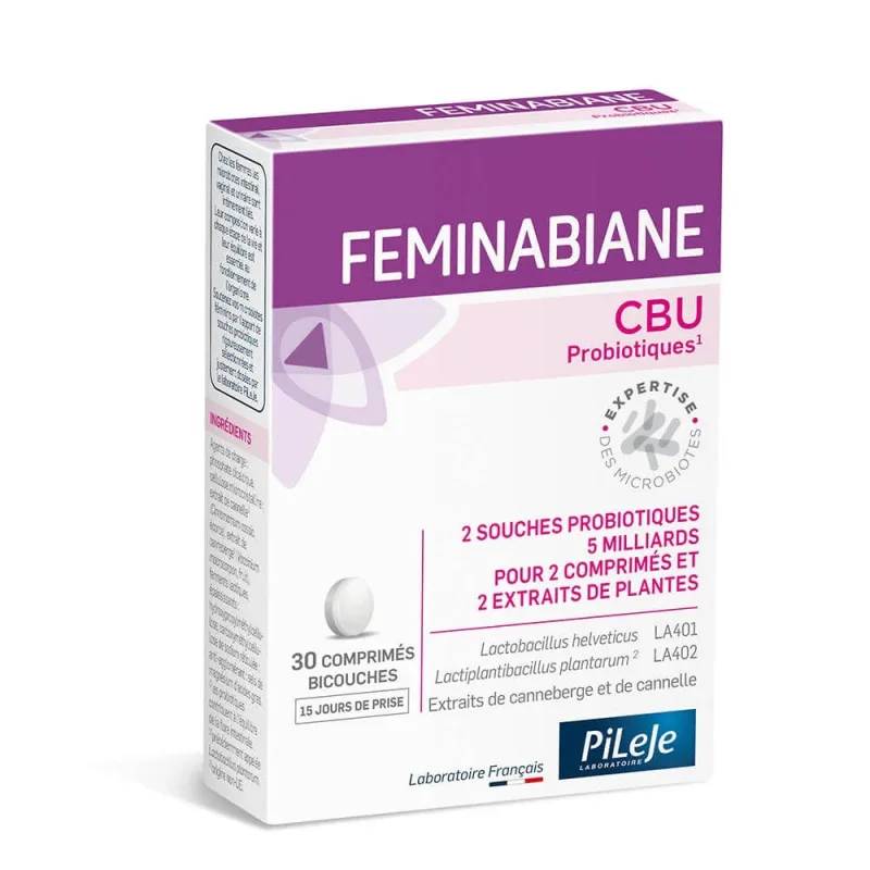 Pileje Feminabiane FEMINABIANE CBU 30 comprimate — preț și oferte