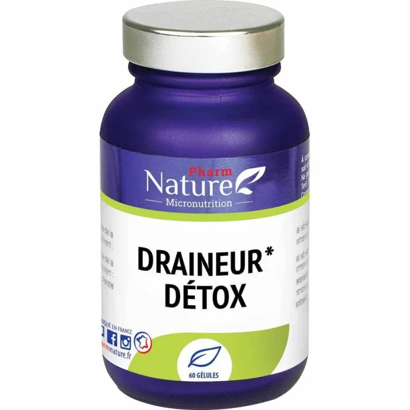 Pharm Nature Micronutriție Drenare Detox 60 capsule — preț și oferte
