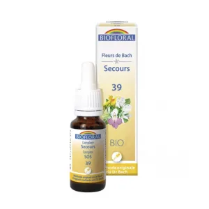 Biofloral nr. 39 Organic Bach Flower Remedy Demeter 25ml