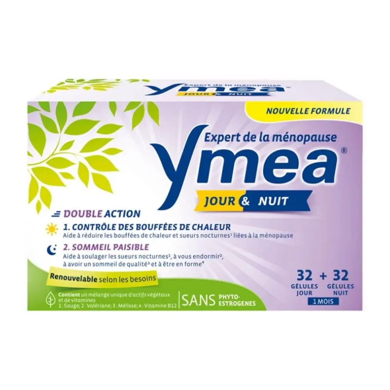 Ymea Menopauză Noapte și zi 64 capsule — preț și oferte