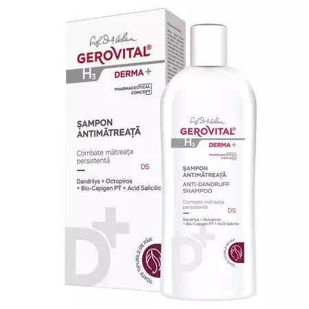 Sampon antimatreata H3 Derma+ – 200 ml, Gerovital — preț și oferte