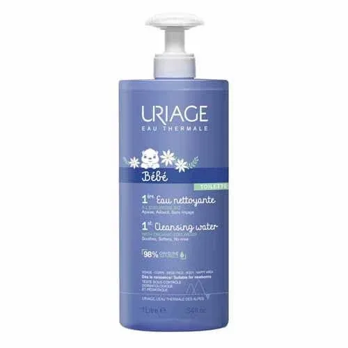 Uriage Bébé 1ere Apă de curățare pentru față, corp și părți intime - Uriage Bebe 1l — preț și oferte