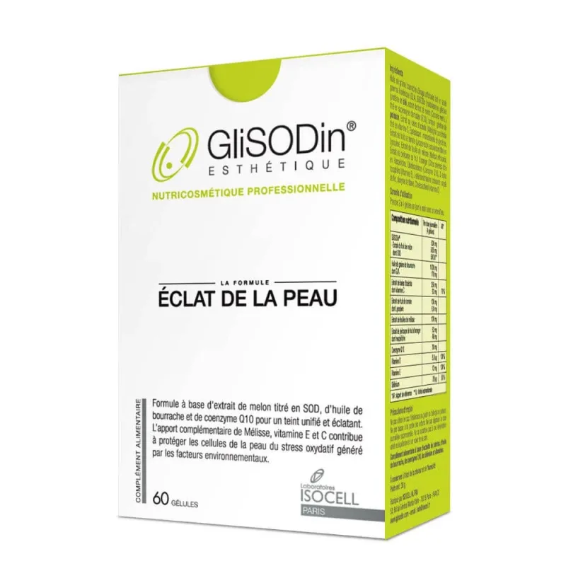 Glisodin Éclat de la peu, 60 capsule, Isocell — preț și oferte