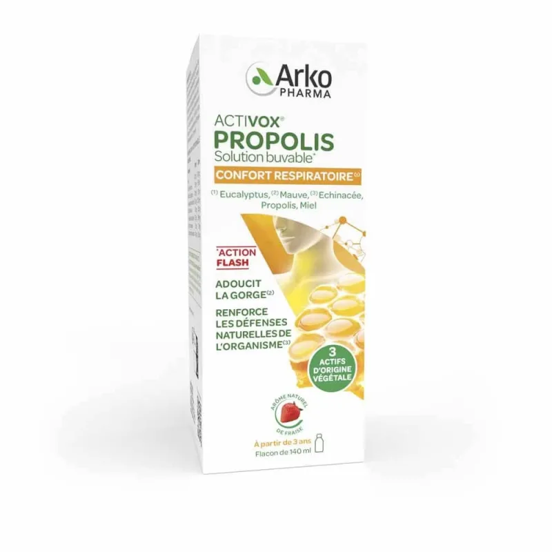 Arkopharma Activox Propolis sirop confort respirator 140 ml — preț și oferte