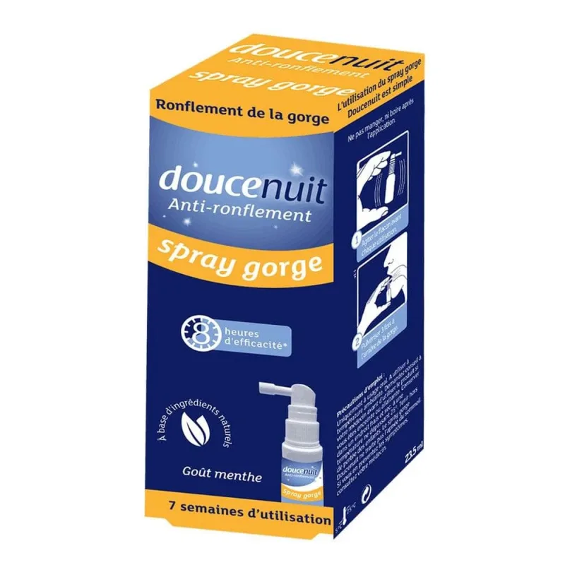 Doucenuit Spray bucal împotriva sforăitului, 23,5 ml, Laboratoires Sicobel — preț și oferte
