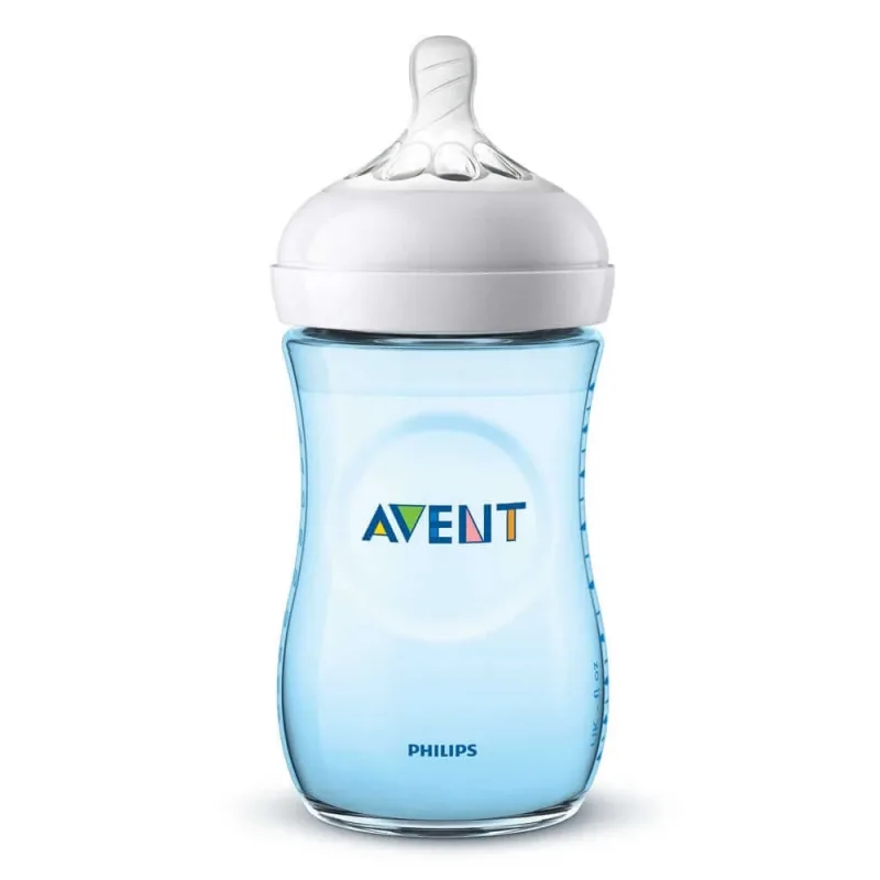 Avent Natural Response Colour Sticlă cu debit lent 260 ml PHILIPS AVENT — preț și oferte