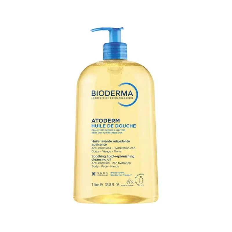 Bioderma Atoderm Ultra Nourishing Anti-irritation Cleansing Oil Piele sensibilă, foarte uscată sau atopică 1L — preț și oferte