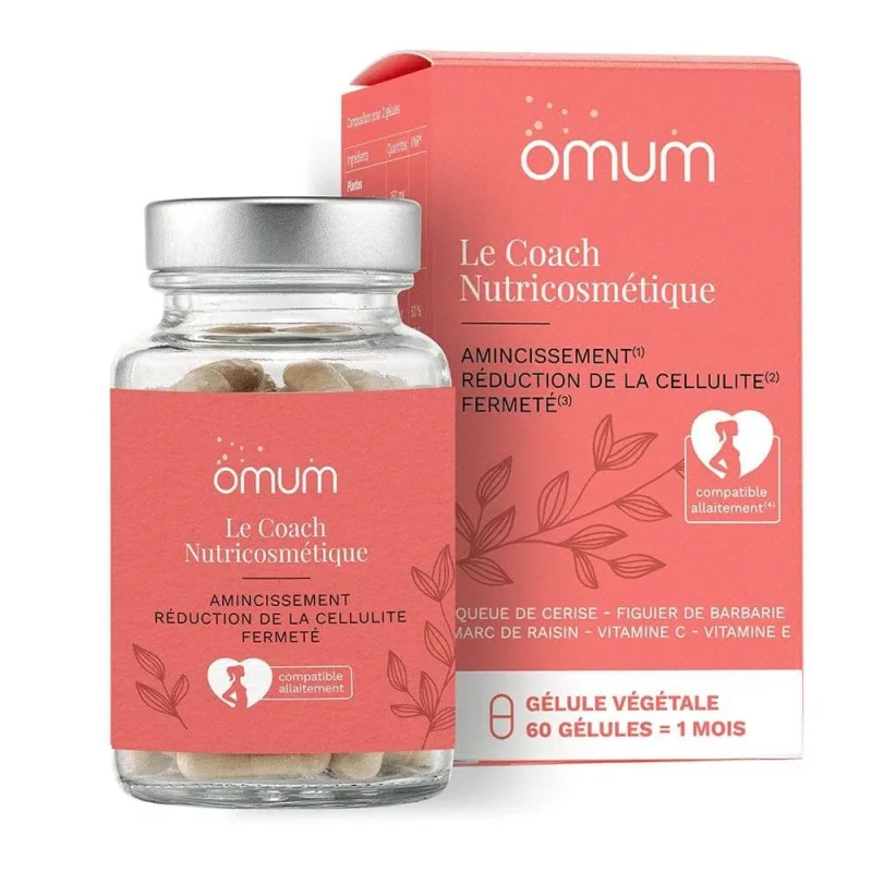 Omum The Coach Les Nutricosmétiques Slimming and Firming 60 Capsule — preț și oferte