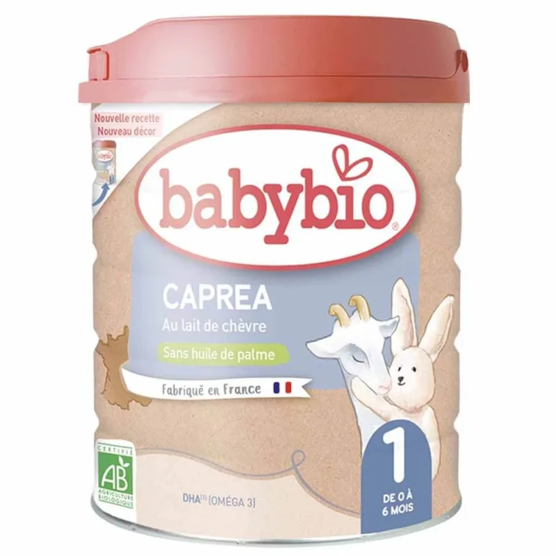 Babybio Caprea 1 Lapte praf organic 0-6 luni 800g — preț și oferte