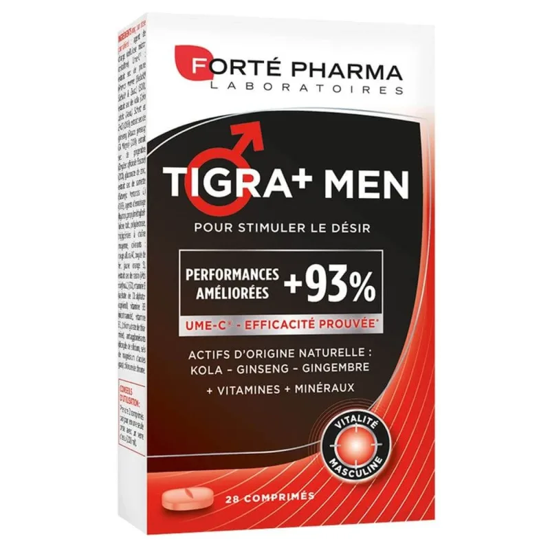 Energy Tigra+ Men Vitalitate Masculină, 28 comprimate, Forté Pharma — preț și oferte