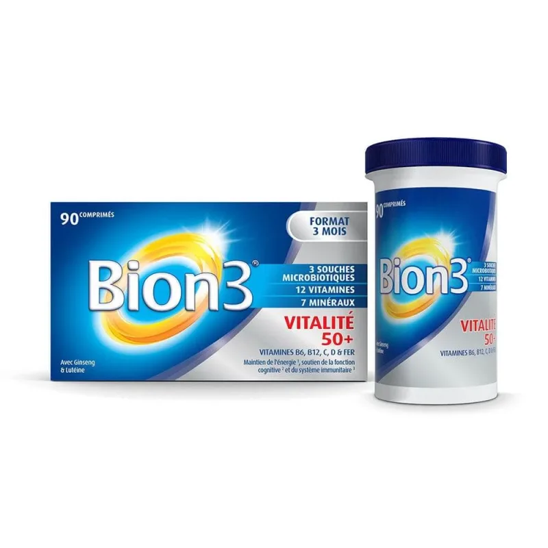 Bion3 Vitalité 50+ 90 Comprimes — preț și oferte
