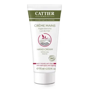 Cattier Cremă de mâini împotriva petelor și anti-îmbătrânire 75ml