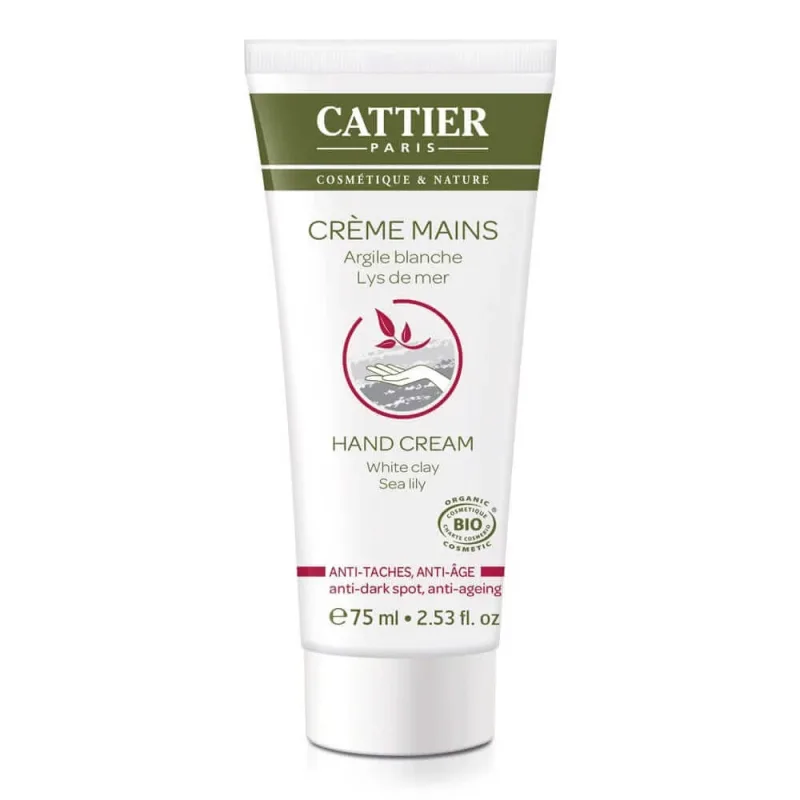 Cattier Cremă de mâini împotriva petelor și anti-îmbătrânire 75ml — preț și oferte