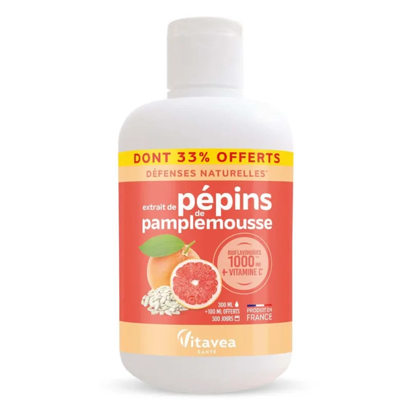 Vitavea Santé Grapefruit Seed Extracts Natural Defences 200ml + 100ml gratuit — preț și oferte