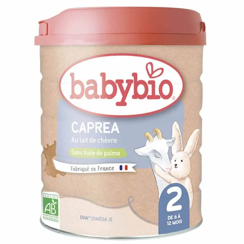 Babybio Caprea 2 Lapte praf bio 6-12 luni 800g — preț și oferte