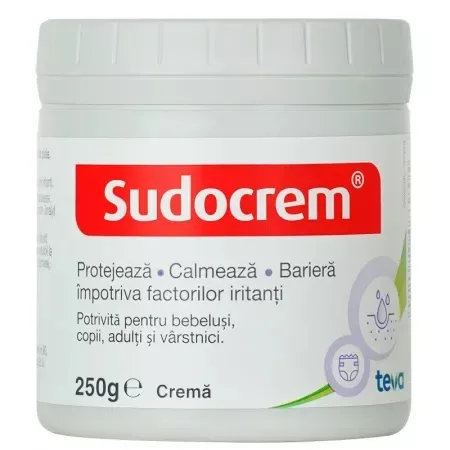 Sudocrem protectie si ingrijire pentru pielea iritata 250 g , Forest Lab — preț și oferte