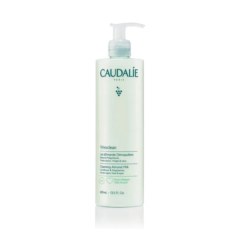 Caudalie Vinoclean Lapte de migdale demachiant față și ochi 400ml — preț și oferte