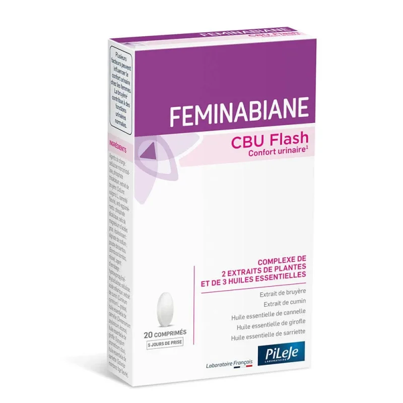 Pilaje Feminabiane CBU Flash Feminabiane 20 comprimate PILEJE — preț și oferte