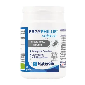 Nutergia Ergyphilus Défense Probiotice Apărări imune 60 Capsule