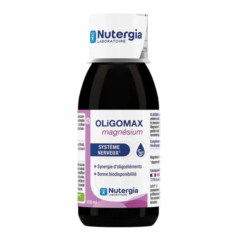Nutergia Oligomax Magnesiu Sistem nervos 150ml — preț și oferte