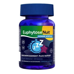 Bayer Euphytose Night 1 mg melatonină 30 gume