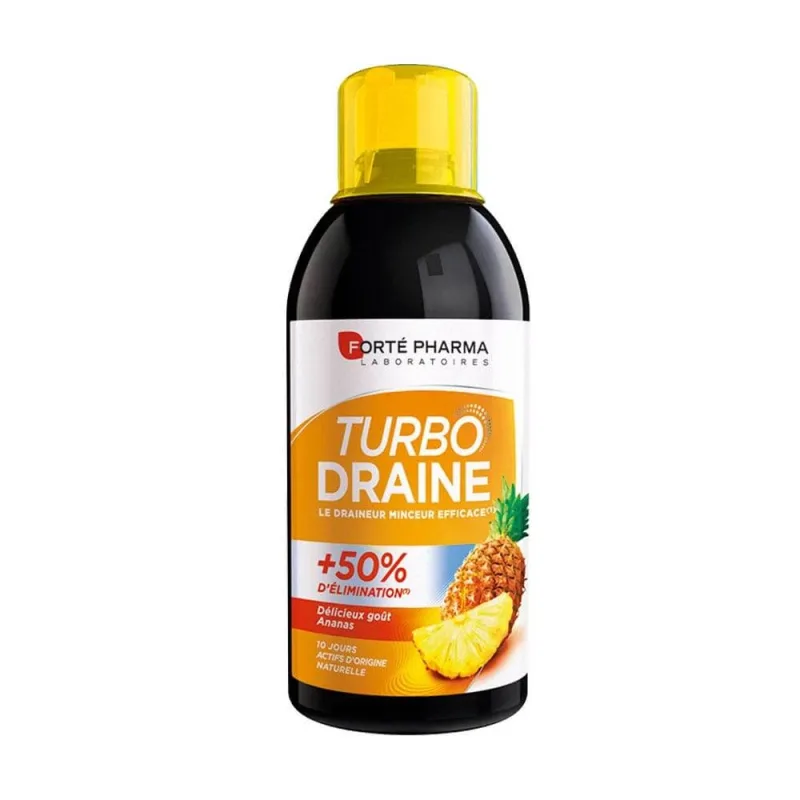 Forté Pharma TurboDraine Slimming și drenaj depurativ cu aromă de ananas 500ml — preț și oferte