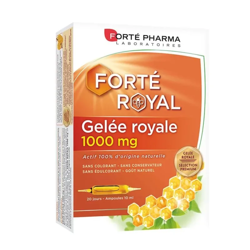 Forté Pharma Forté Royal Royal Jelly 1000mg 20 fiole — preț și oferte