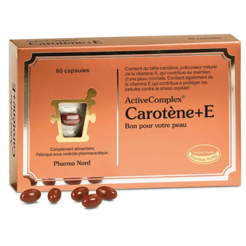 Pharma Nord ActivComplex Caroten + E 60 Capsule — preț și oferte