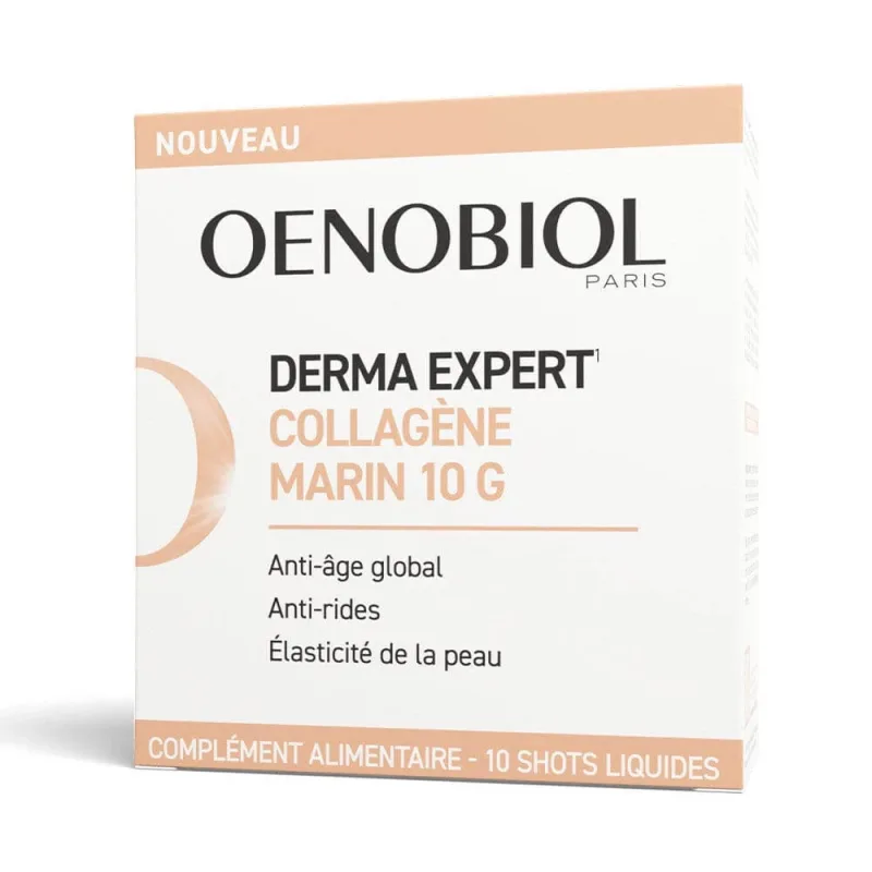 Oenobiol Derma Expert Colagen marin împotriva îmbătrânirii ridurilor 10 Shots — preț și oferte