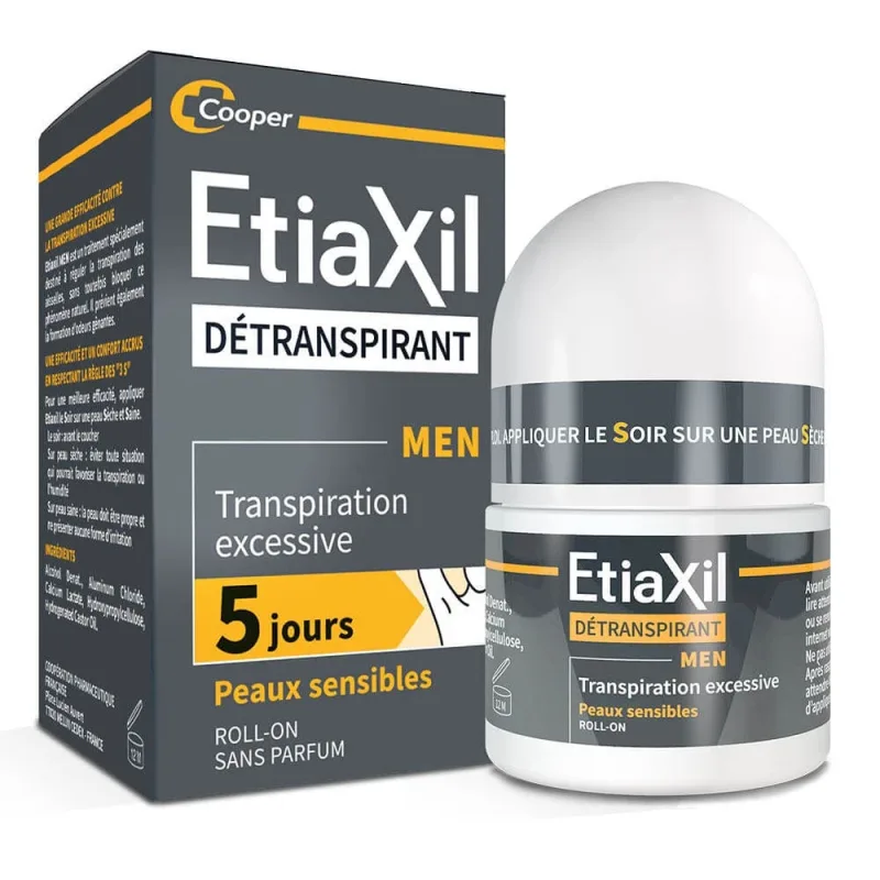 Etiaxil Detraspirant Roll-on Subraț Bărbați Piele sensibilă 15ml — preț și oferte
