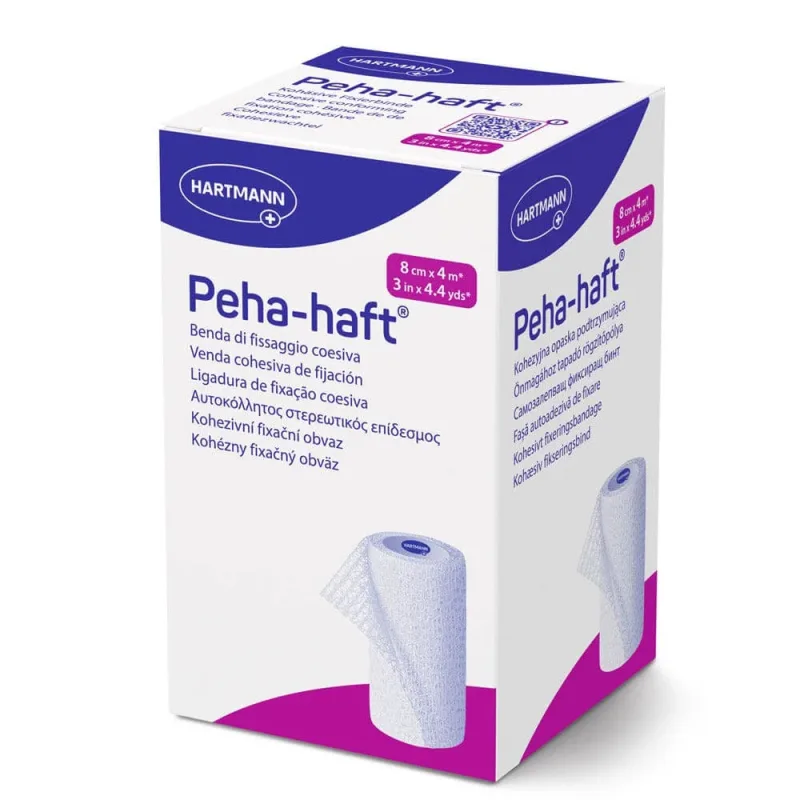 Hartmann Peha Haft Bandaje adezive 8cmx4m Fără latex x1 — preț și oferte