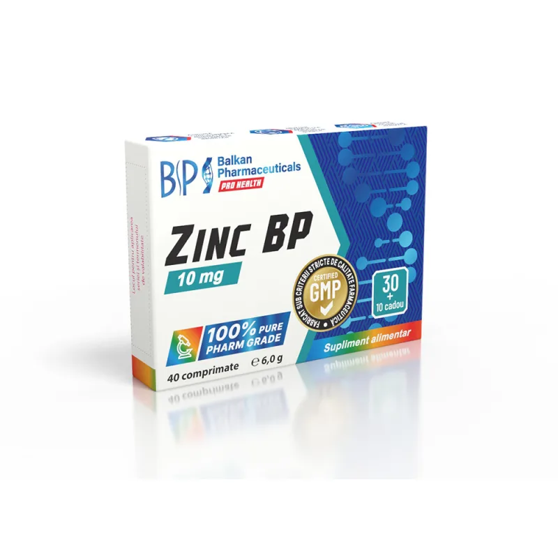 Balkan ZN 10mg BP x40cp Balkan Pharmaceuticals — preț și oferte