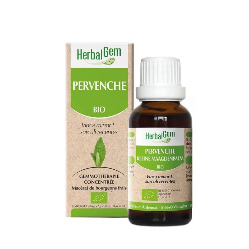 Herbalgem Organic Periwinkle 30ml — preț și oferte