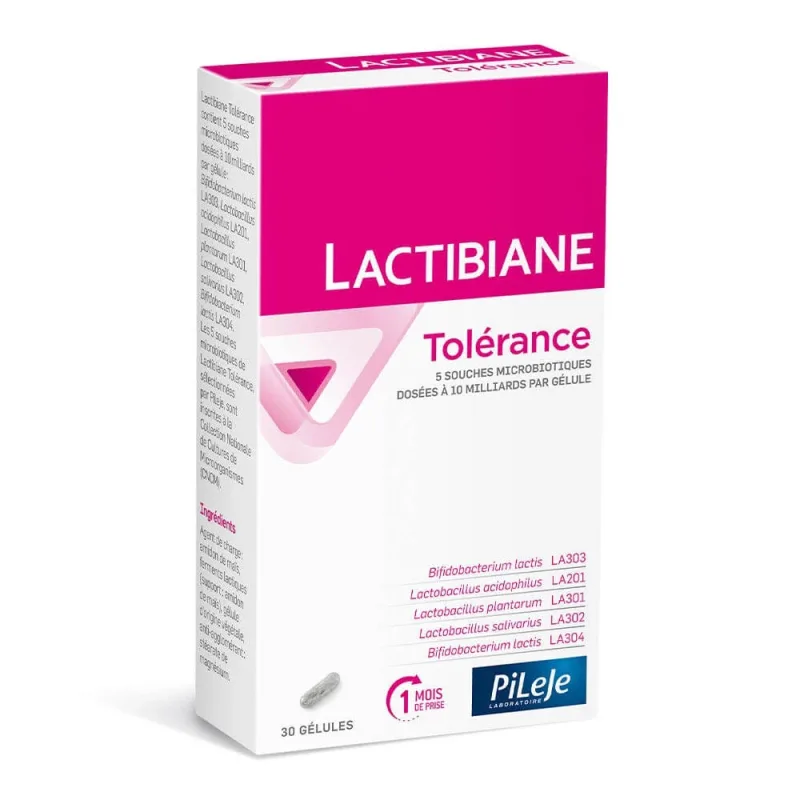 Pile Lactibiane Lactibiane Toleranță 30 Capsule 30 gélules PILEJE — preț și oferte