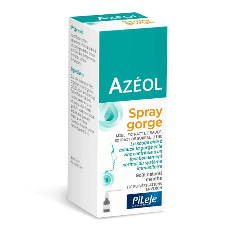 Pileje Azéol Azeol Spray pentru gât 15 ml — preț și oferte