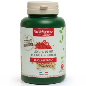 Nat&Form Drojdie roșie de orez și Gugulon 200 capsule