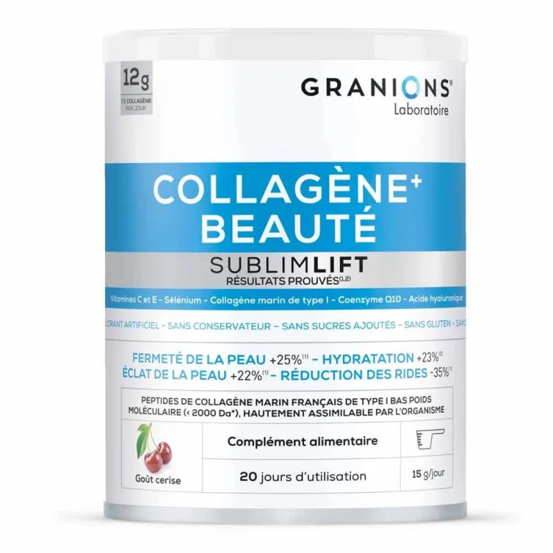Granions SublimLift Colagen+ și Beauty Anti-rides hydratation et éclat 300g — preț și oferte