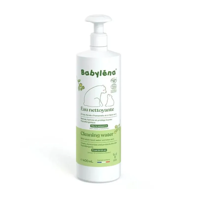Babylena Apă organică de curățare Piele sensibilă de la naștere 400 ml — preț și oferte