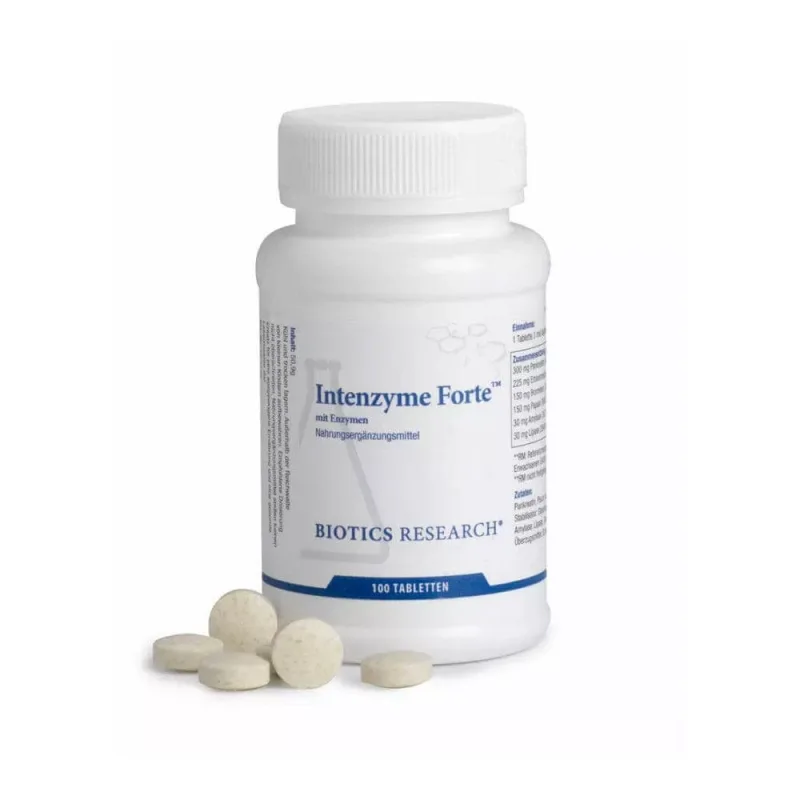 Biotics Research Intenzyme Forte 100 Tablete — preț și oferte