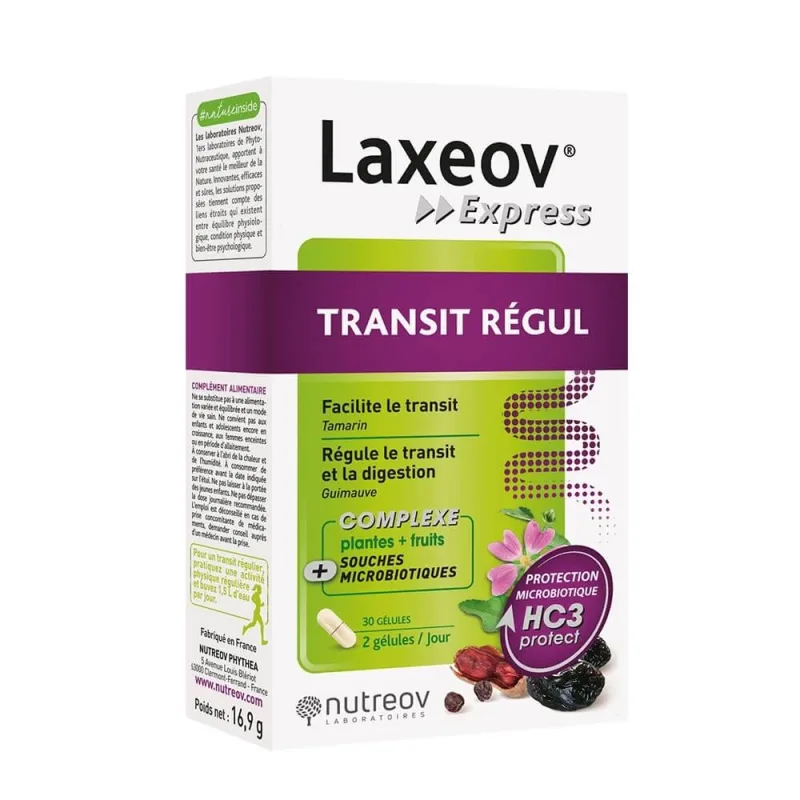 Nutreov Laxeov Regular Transit Espresso 30 capsule — preț și oferte