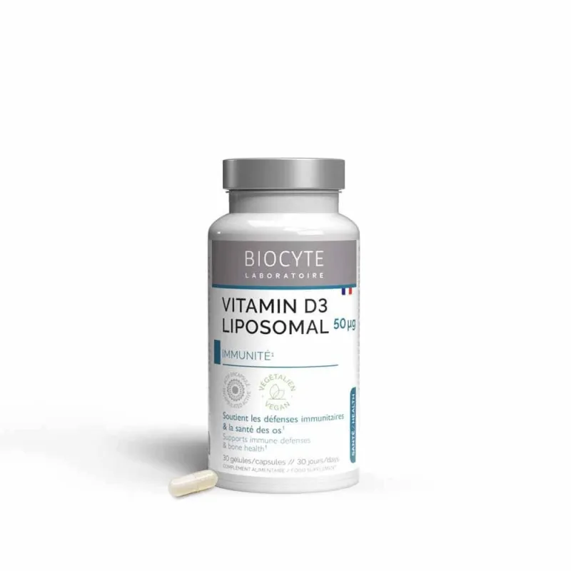 Biocyte Health Vitamine lipozomale D 30 capsule — preț și oferte