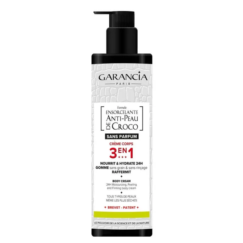 Garancia Ensorcelante Crème Corps 3 en 1 Anti-peau De Croco Sans parfum 400ml — preț și oferte