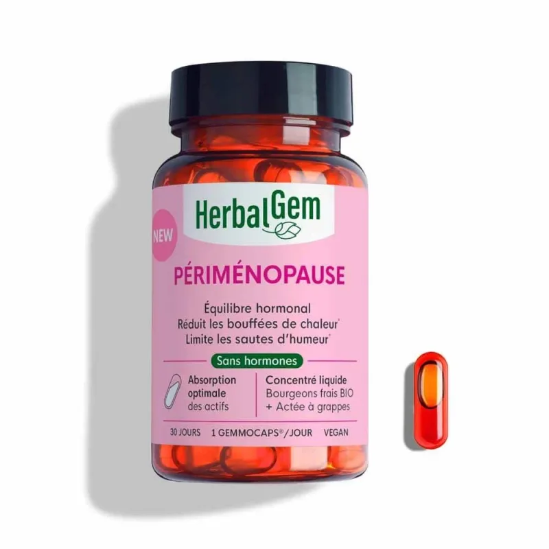 Herbalgem Gemmocaps Perimenopause 30 capsule — preț și oferte