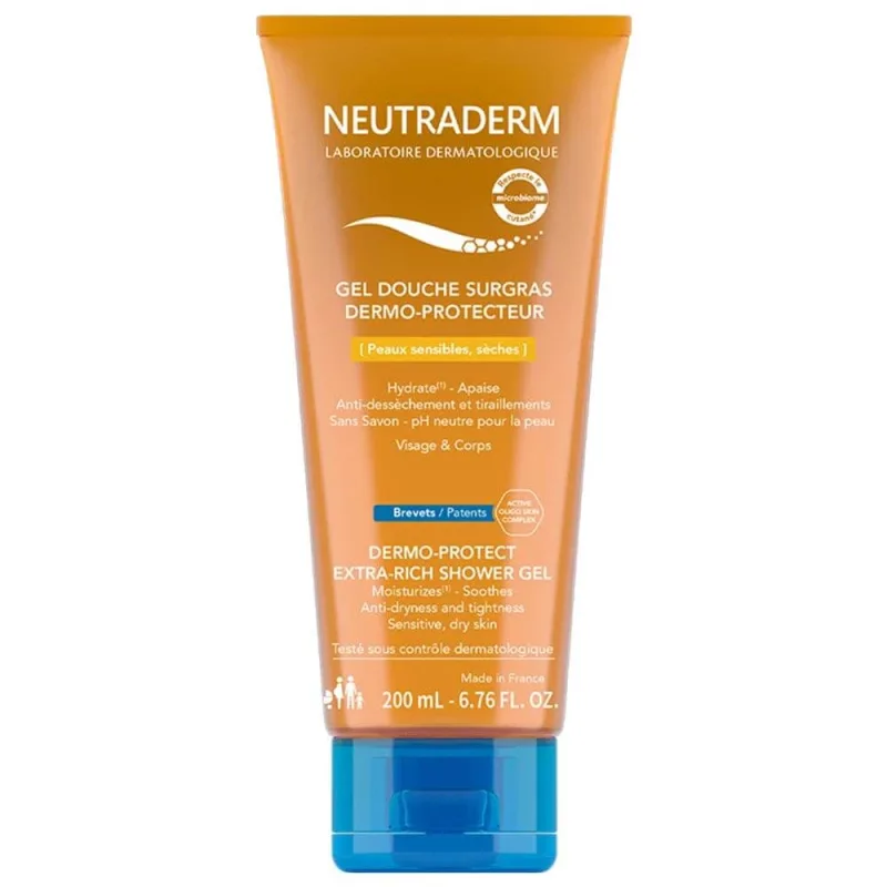 Gel de duș Neutraderm Surgras Dermo Protective pentru piele uscată 200 ml — preț și oferte