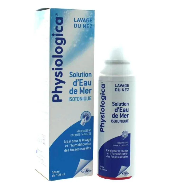 Gifrer Physiologica Nose Wash Isotonic Water Spray Solution 100ml — preț și oferte