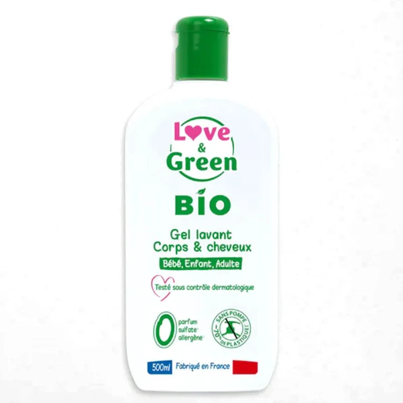 Love&Green Body and Hair Cleanser Corps et cheveux 500ml — preț și oferte