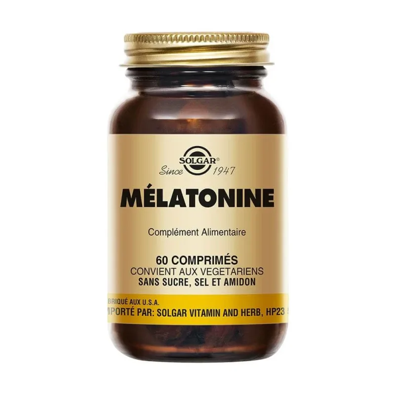 Solgar Melatonin 1mg Sommeil 60 Comprimés — preț și oferte
