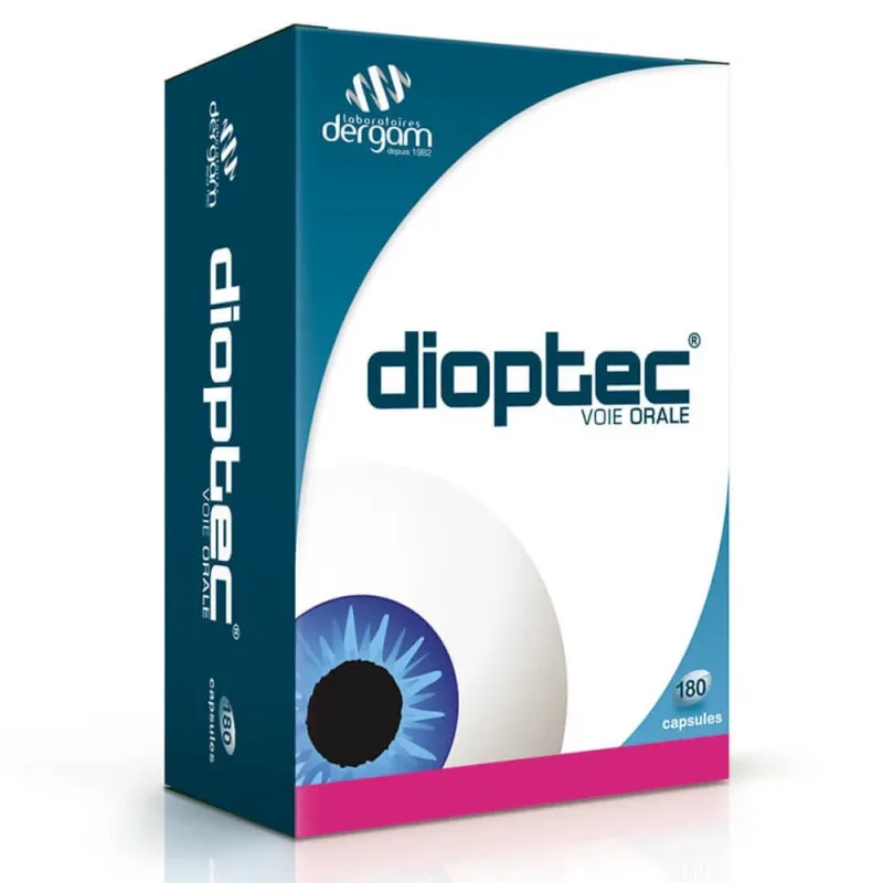 Dergam Dioptec ochi uscat 180 capsule — preț și oferte