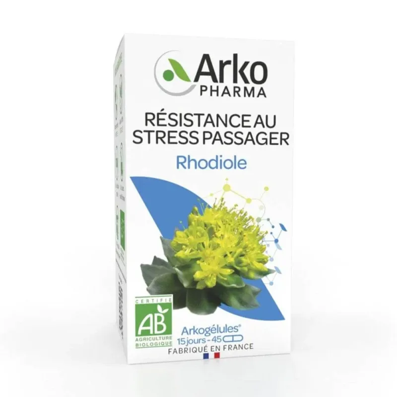 Arkopharma Arkocapsule Rezistența temporară la stres Rhodiola Bio 45 Capsule — preț și oferte